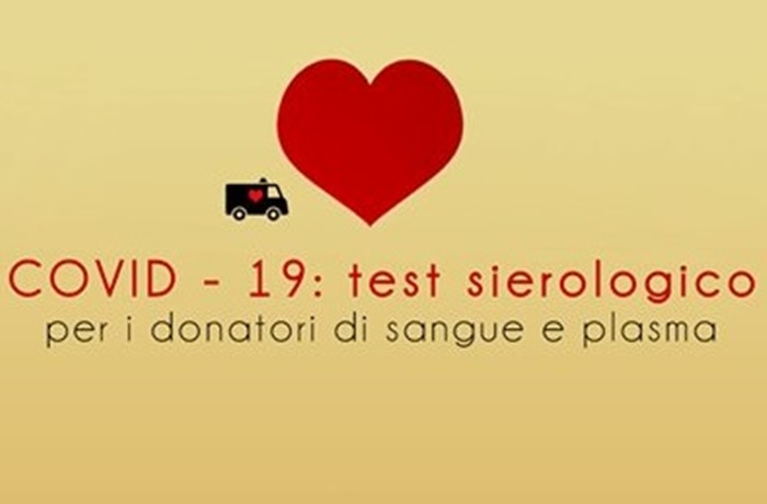 Test sierologico per i donatori di sangue e plasma in Emilia-Romagna